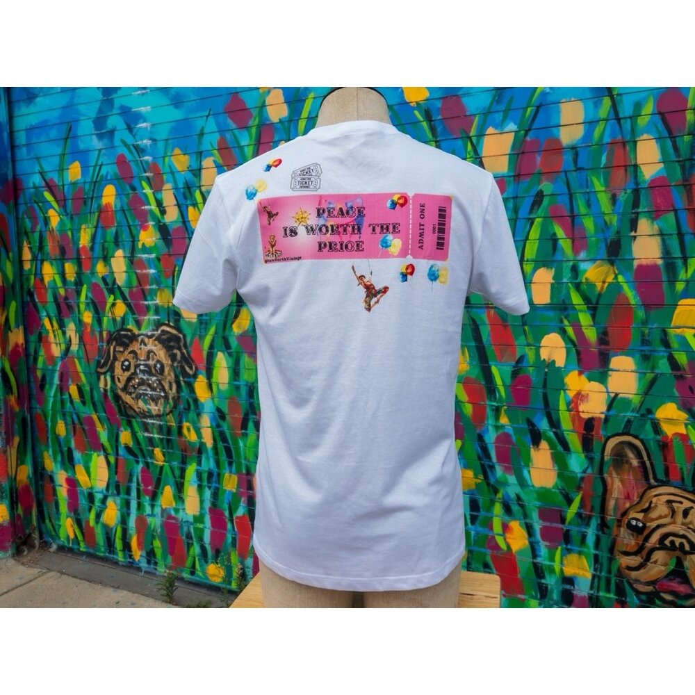 PEACE Is Worth The Price (c) T Shirt - Medium